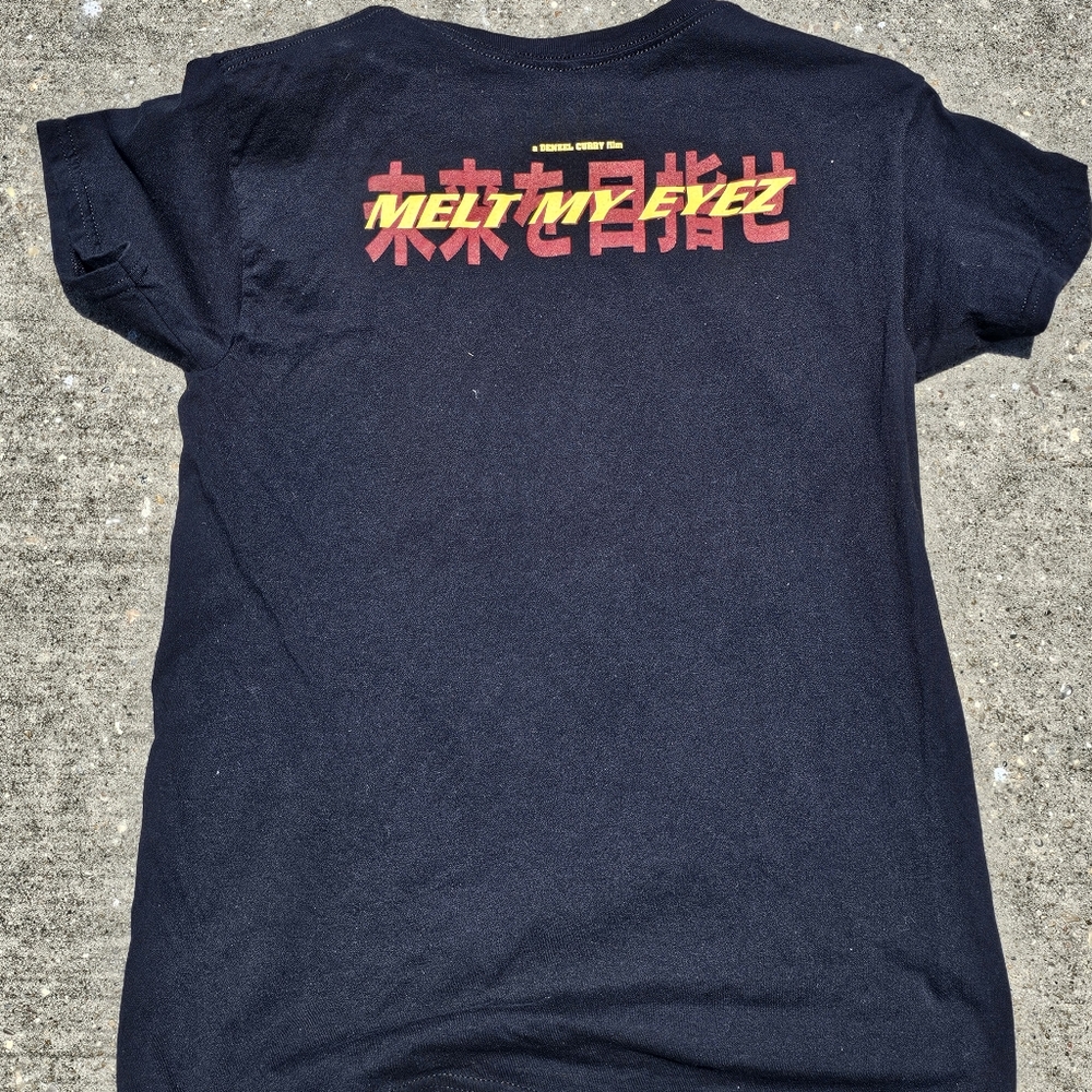 Black Denzel Curry Walkin' Graphic T-Shirt Small - Picture 3 of 3